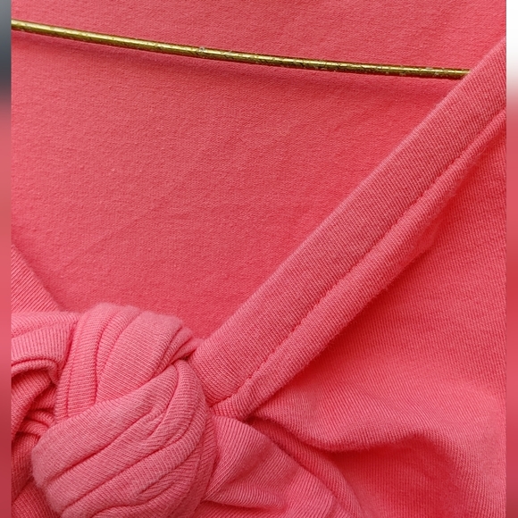 Kate Spade sleeveless pink T-shirt size large - Picture 2 of 4